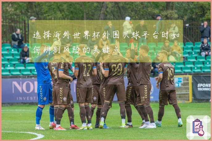 选择海外世界杯外围买球平台时如何辨别风险的关键点